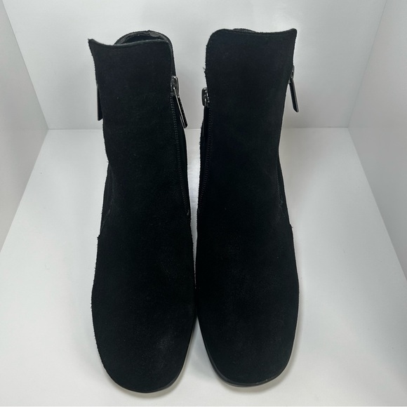 Valdini Women’s Black Suede Ankle Boots, Size 6.5 - Picture 7 of 10